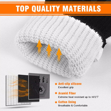 AntiCut® 800 Degree High Temperature Heat Resistant Gloves
