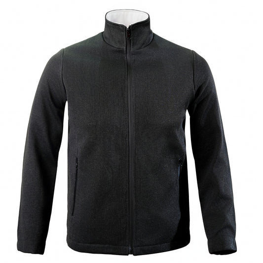 Black Double-Layer Cut-Resistant & Stab-Resistant Jacket