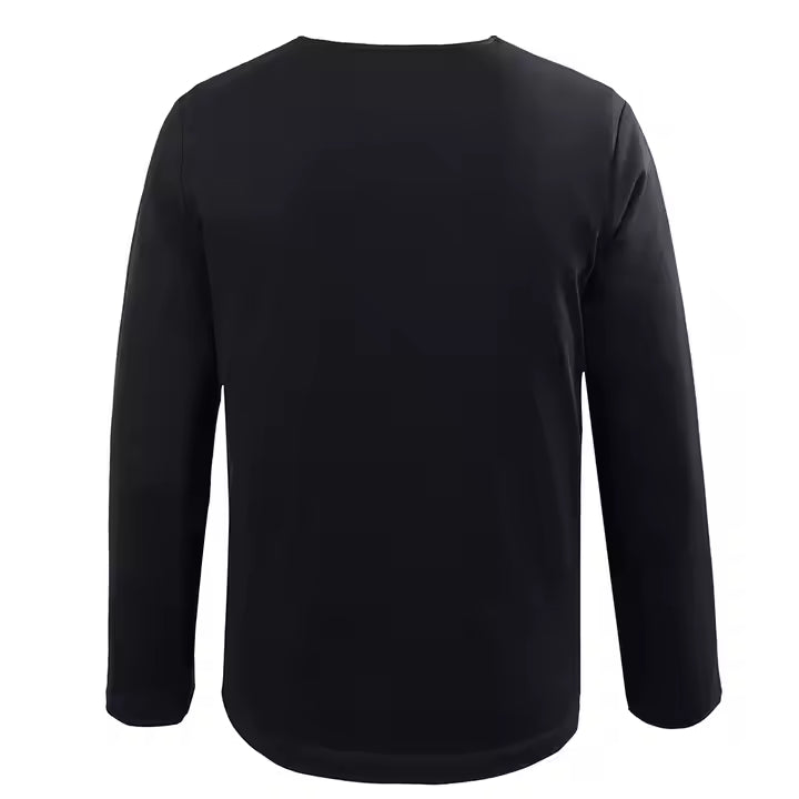 Black Anti-Cut® Knife-Proof  Long Shirts Stab-Resistant