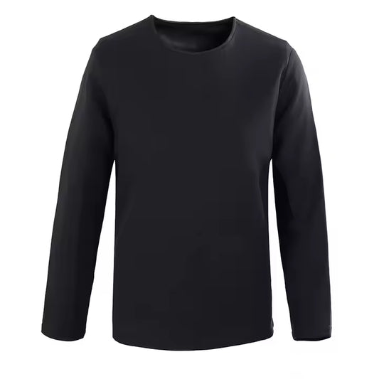 Black Anti-Cut® Knife-Proof  Long Shirts Stab-Resistant